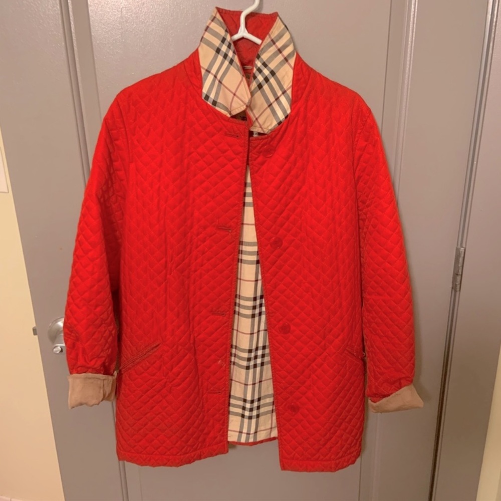 Beautiful red jacket size small.